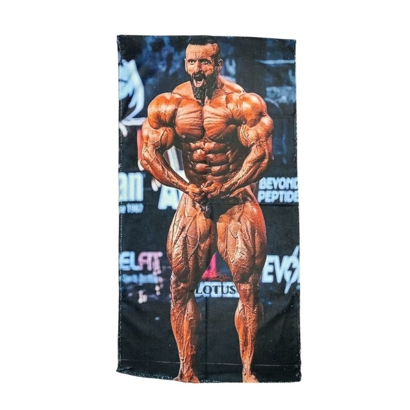 حوله ورزشی طرح دار