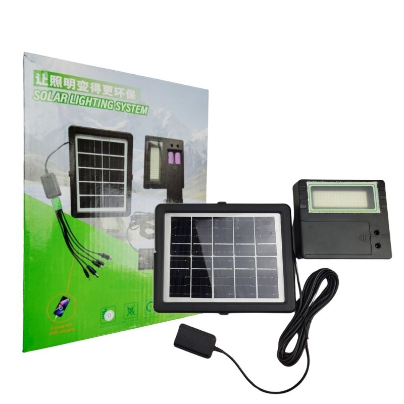 چراغ پنل خورشیدی چندکاره Solar Lighting System
