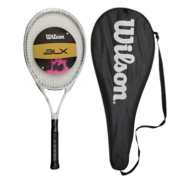 راکت تنیس خاکی ویلسون Wilson با ایراد جزئی در رنگ بدنه تخفیف به خاطر ظاهر