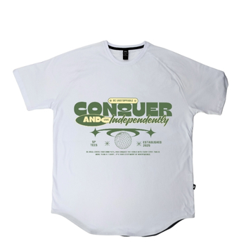 تیشرت لانگ طرح conquer