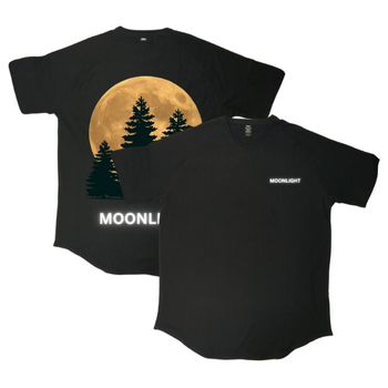 'تیشرت لانگ طرح moonlight'