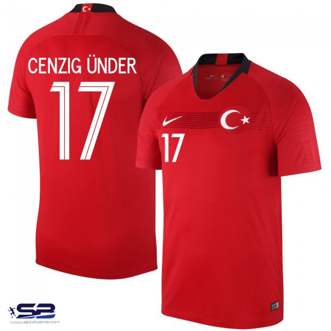  خرید  پیراهن آستین کوتاه تیم ملی ترکیه فصل 2018-2019 طرح اورجینال درجه یک تایلندی