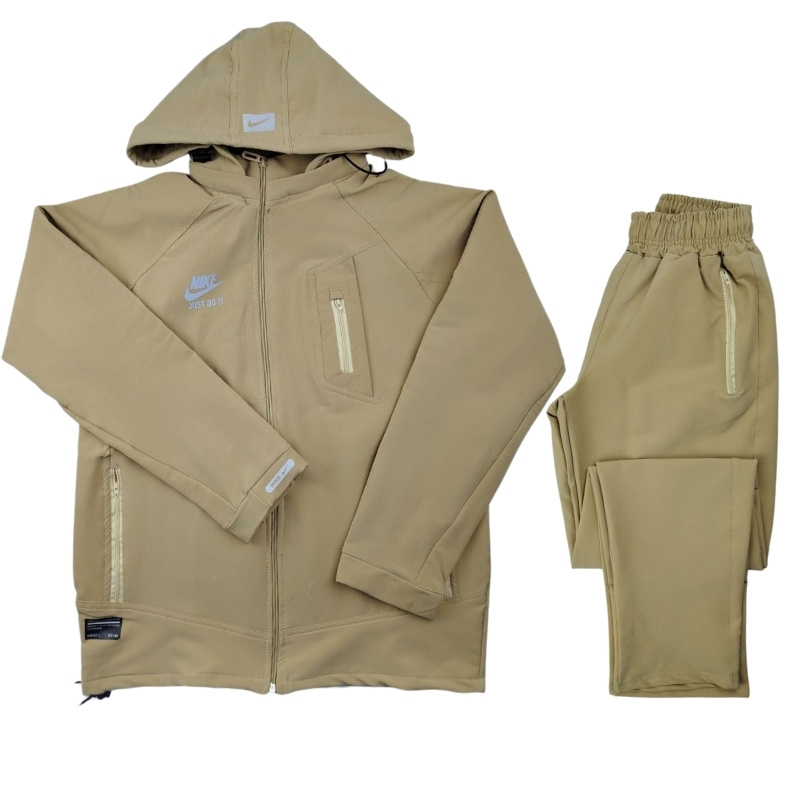 'ست ورزشی نایک زنانه تمام زیپ کلاه دار'