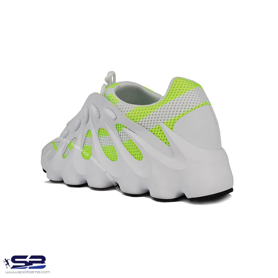  خرید  کفش کتونی آدیداس یزی 451 مخصوص پیاده روی ورانینگ رنگ سفید سبز