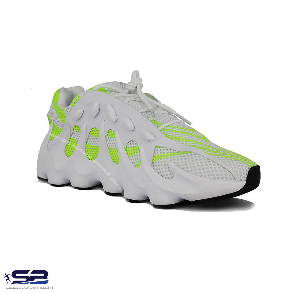  خرید  کفش کتونی آدیداس یزی 451 مخصوص پیاده روی ورانینگ رنگ سفید سبز