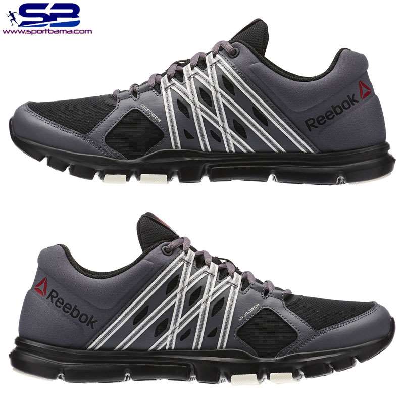  خرید  کتانی رانینگ ریباک مخصوص پیاده روی طولانی و دویدن   reebok running shoes your flex trian microweb  ar3224
