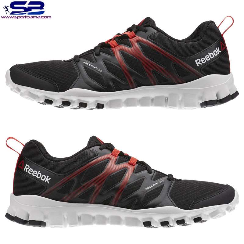  خرید  کتانی رانینگ ریباک مخصوص پیاده روی طولانی و دویدن    reebok running shoes real flex train smooth fuse  ar3052