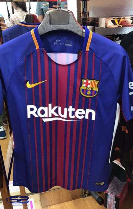  خرید  تی شرت تیمی بارسلونا استین کوتاه فصل 2017-2018