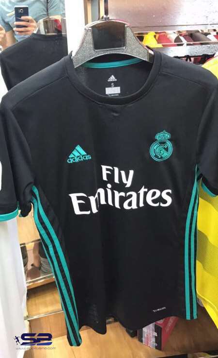  خرید  تی شرت تیم رئال مادرید آستین کوتاه فصل 2017-2018