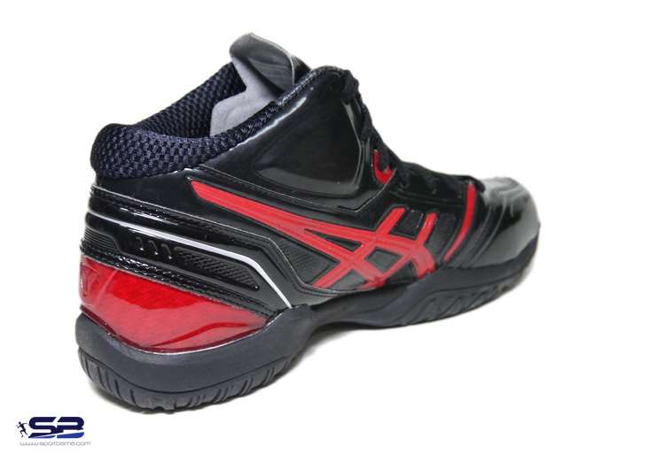 خرید  کفش کتانی آسیکس مخصوص والیبال  ASICS black volleyball shoes TBF19G