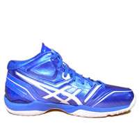 'کفش کتانی آسیکس مخصوص والیبال  ASICS blue volleyball shoes TBF19G'